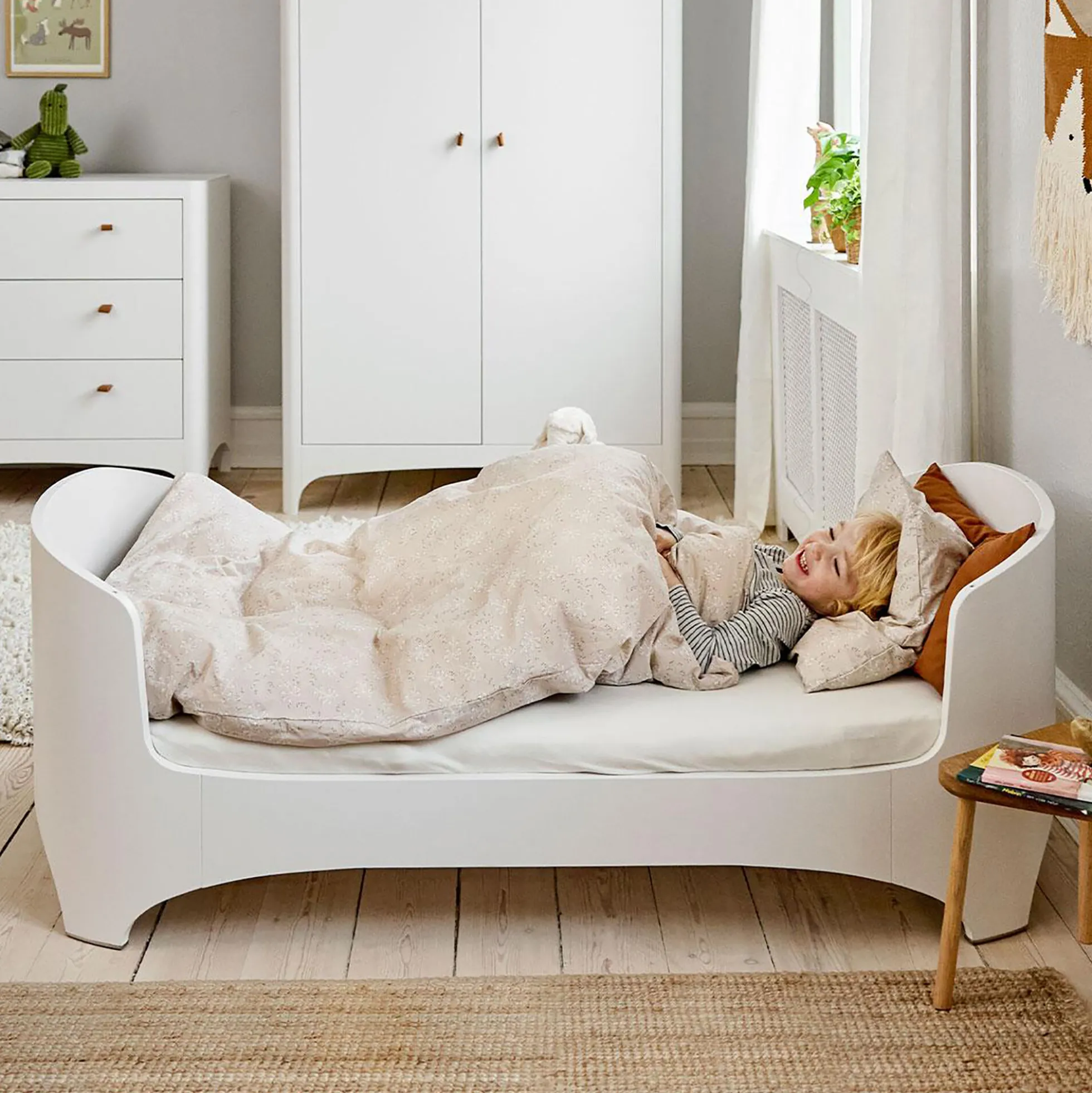 Leander Classic™ baby-junior seng 0-7 år, white