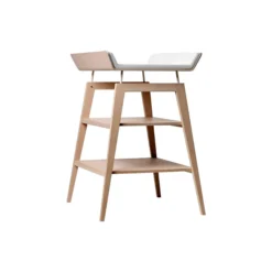 Leander Linea™ puslebord med skumhynde, beech