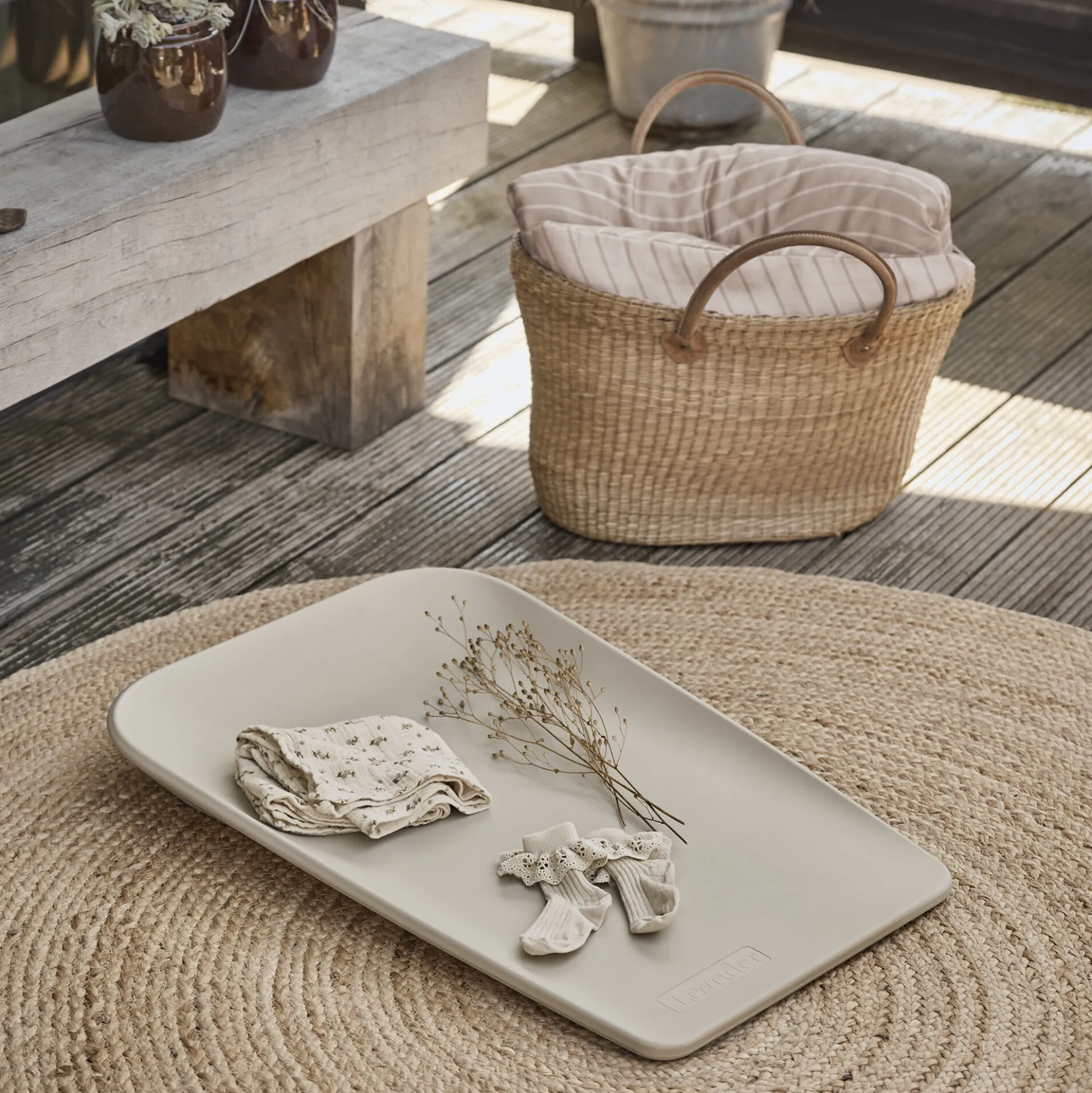 Leander Matty™ Mini puslepude, cappuccino