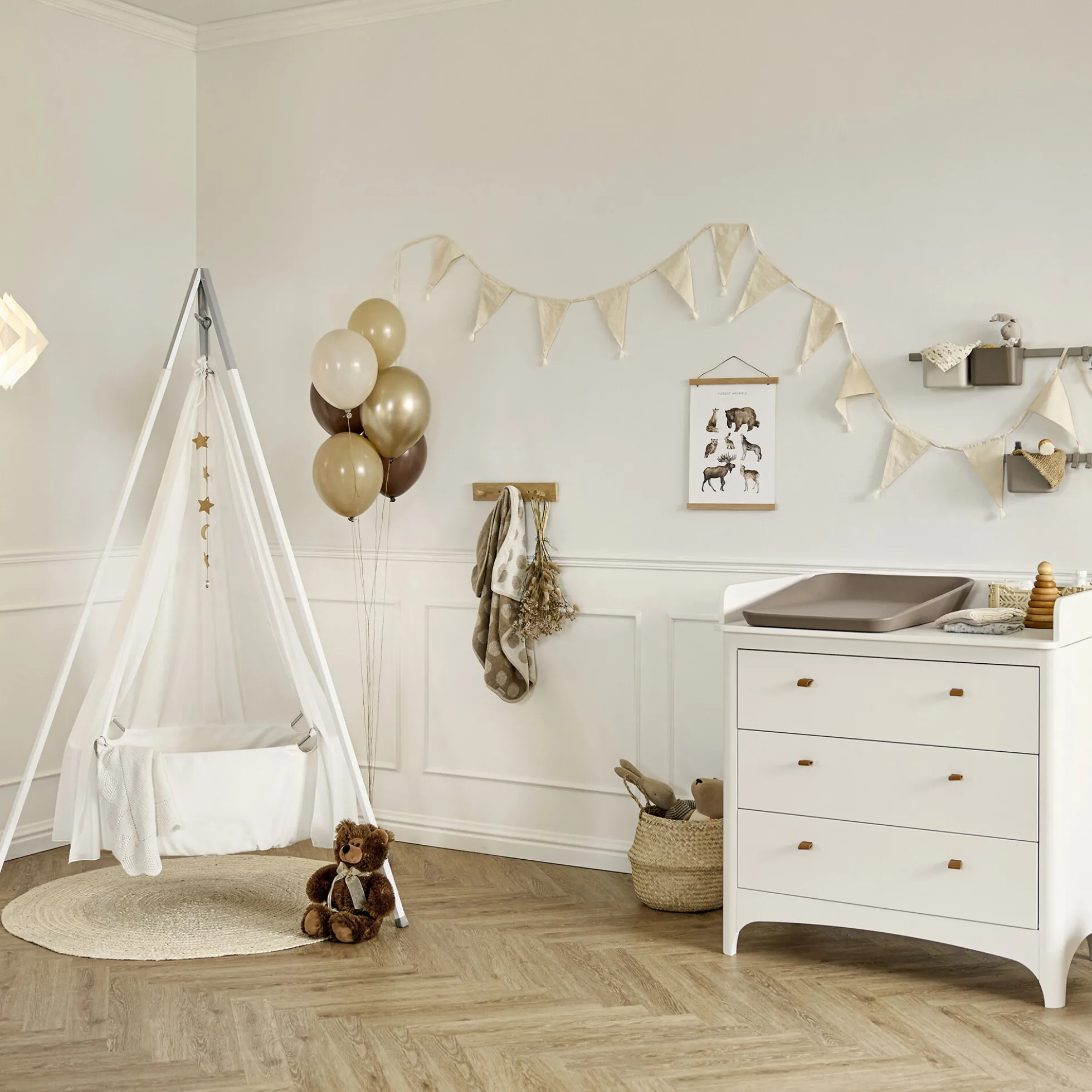Leander Matty™ puslepude, mocca