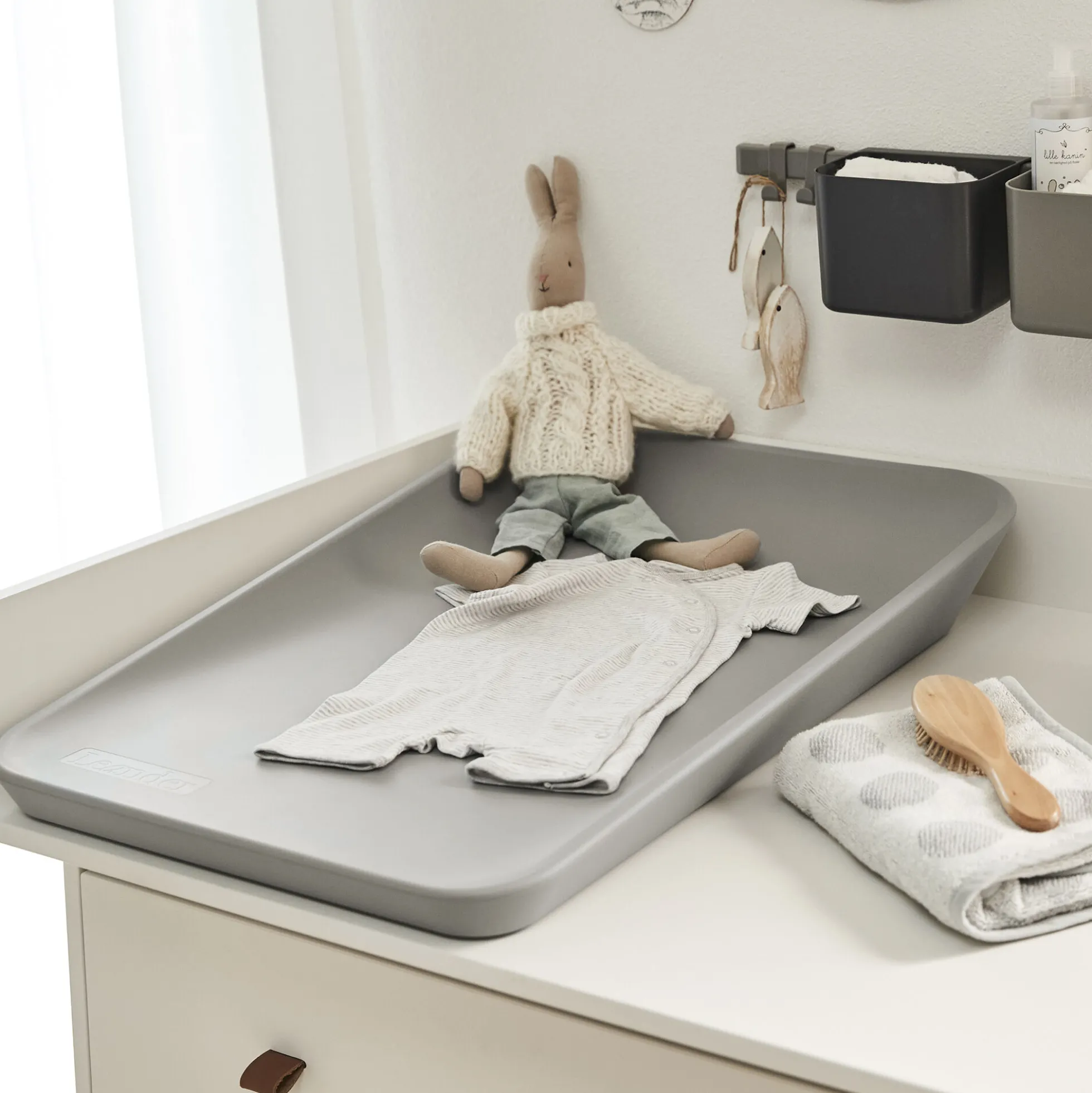 Leander Matty™ puslepude, pearl grey