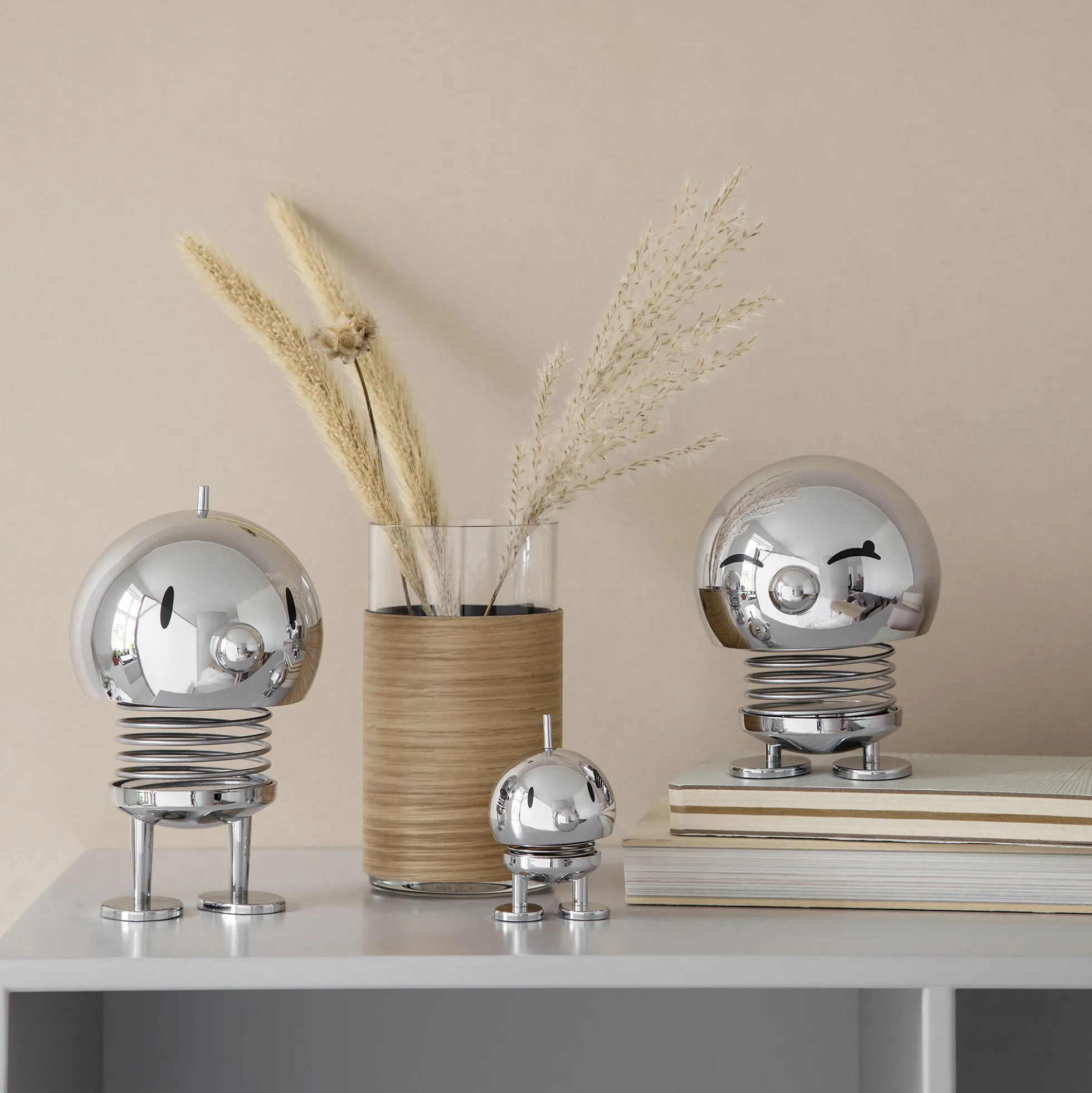 LED lampe L, chrome