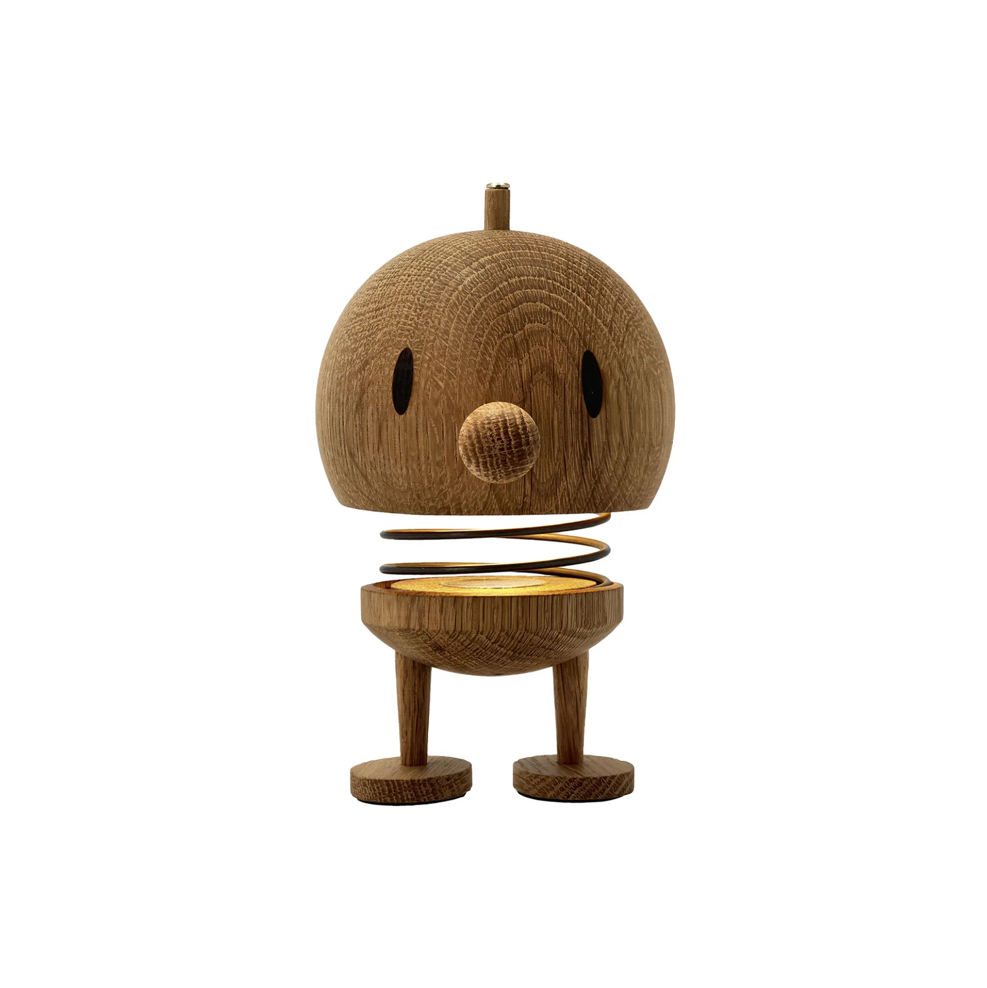 LED lampe L, oak