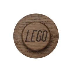 LEGO® 1x1 knagesæt, mørkbejdset eg