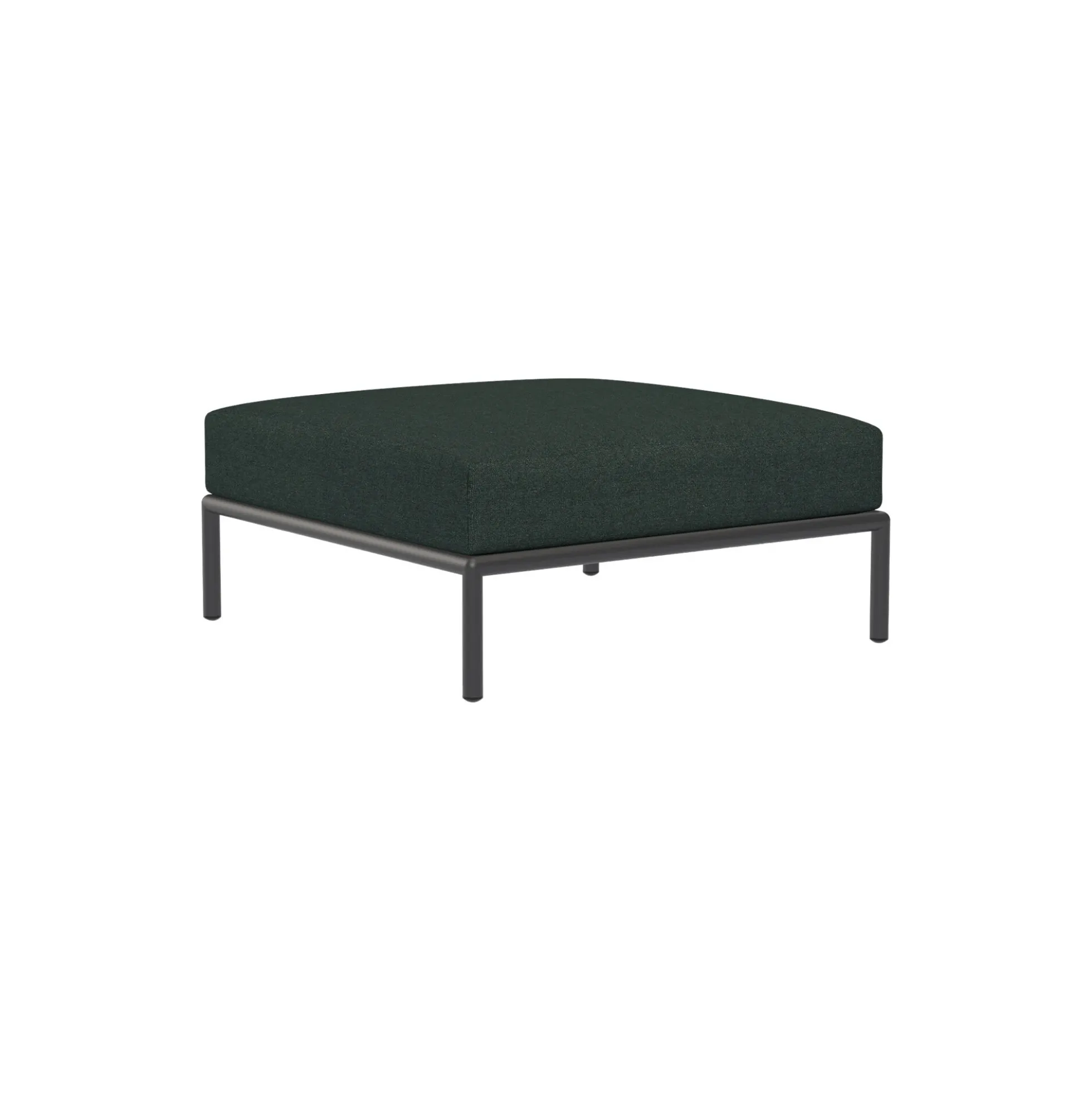 LEVEL2 Ottoman, Sunbrella Heritage alpine