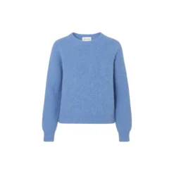 Liana Pullover Rund Hals, sky blue