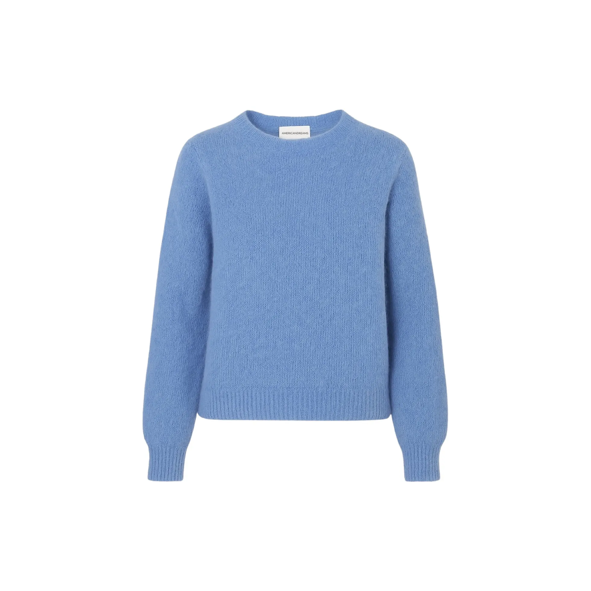 Liana Pullover Rund Hals, sky blue