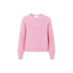 Liana Pullover Rund Hals, soft berry