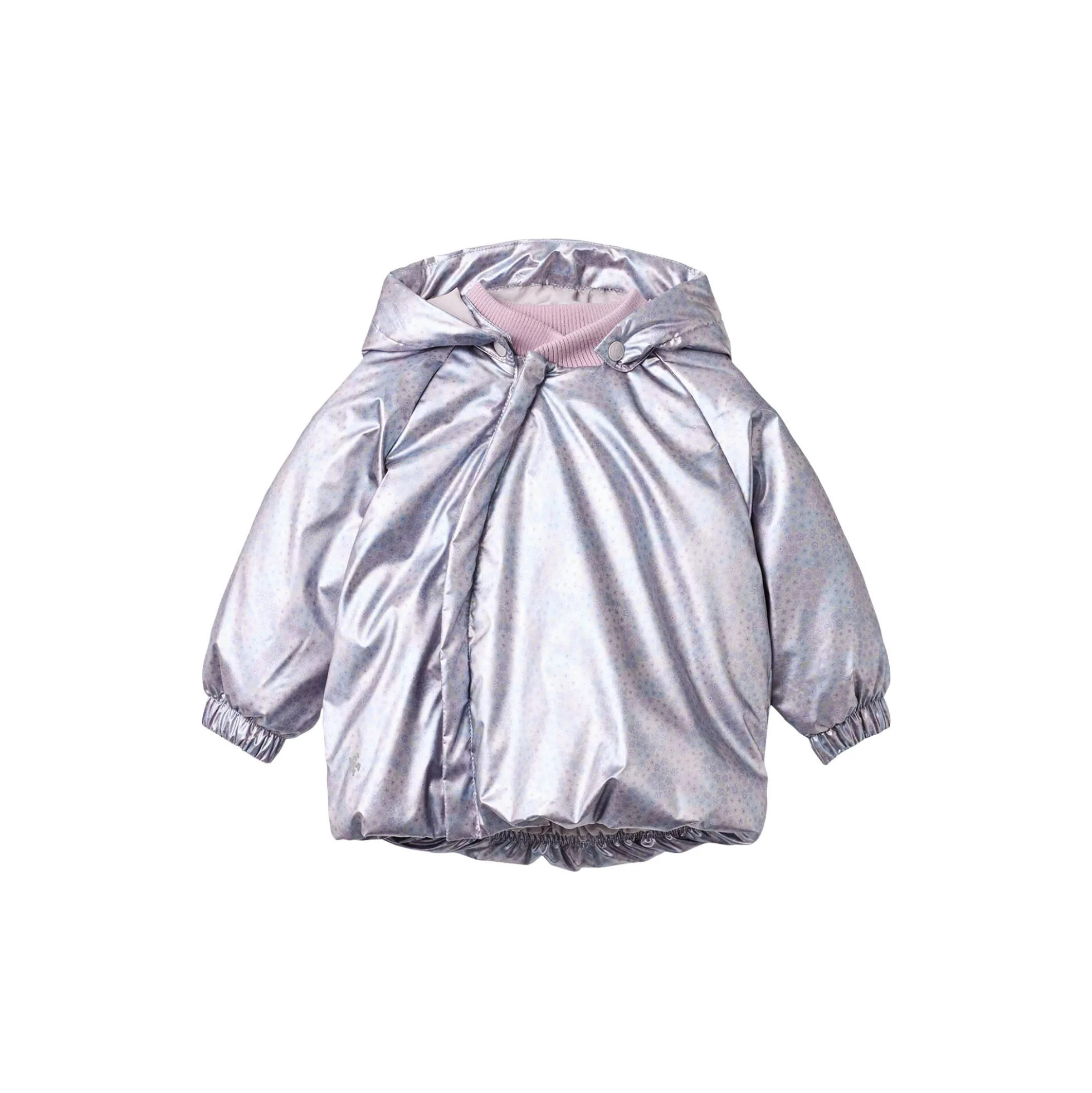 Lightweight Puffer Jacket Ravi, silver sky flower