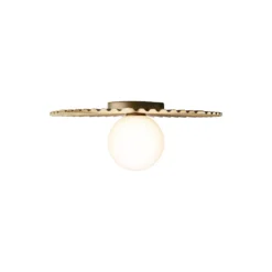 Liila Muuse Medium Ceiling Lamp, nordic gold/opal