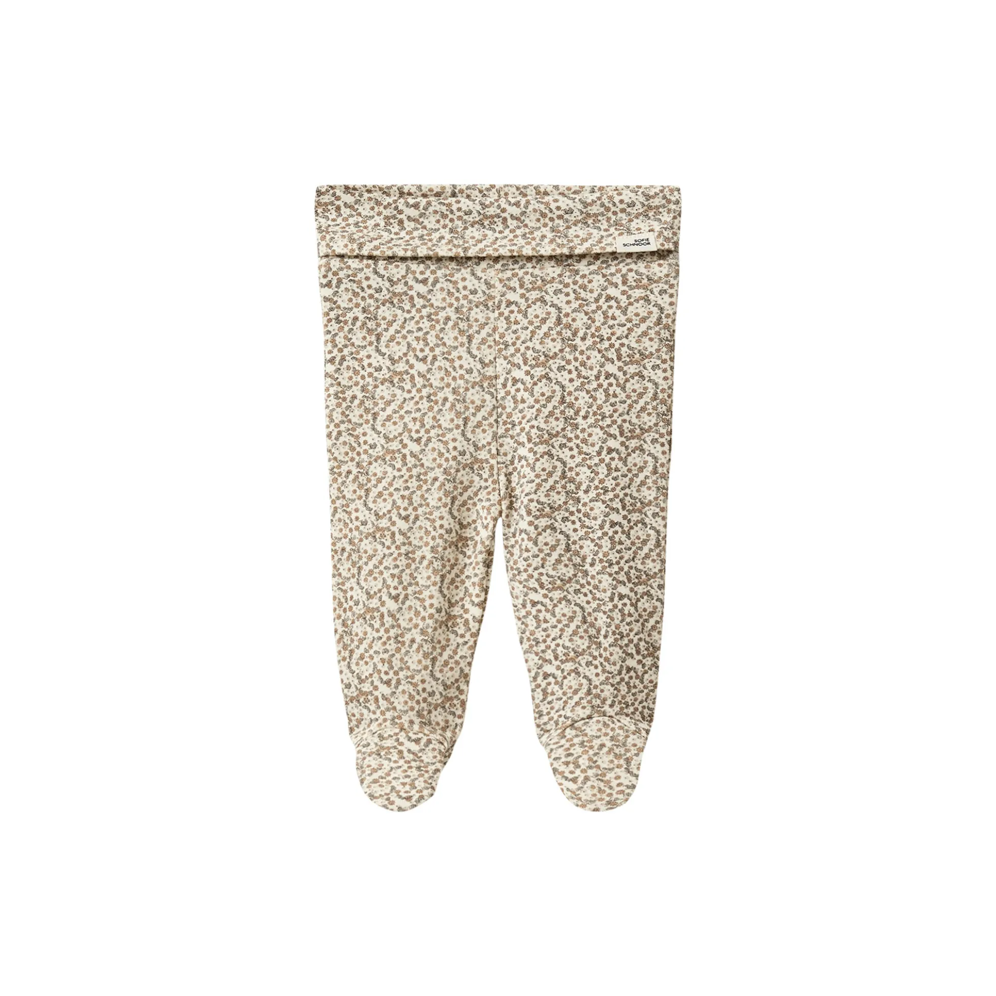 LiljaKB Trousers, off white w aop