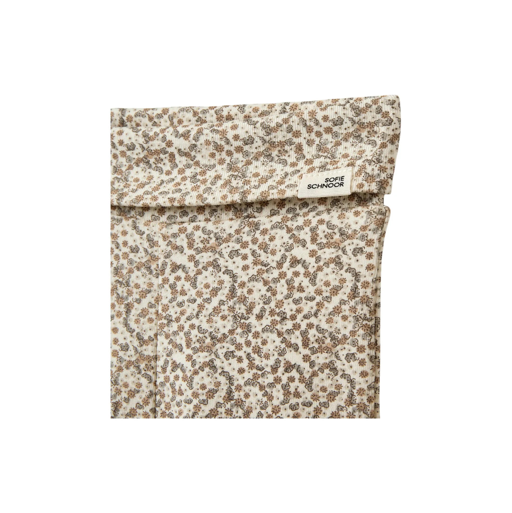 LiljaKB Trousers, off white w aop