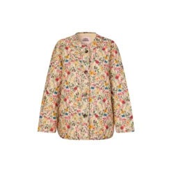 LilyLL Quilted Jacket LS, flower print