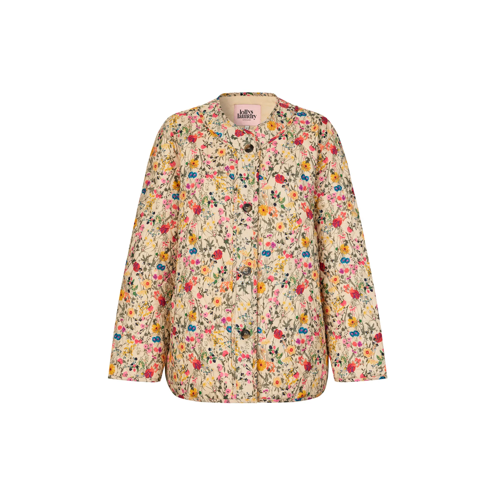 LilyLL Quilted Jacket LS, flower print
