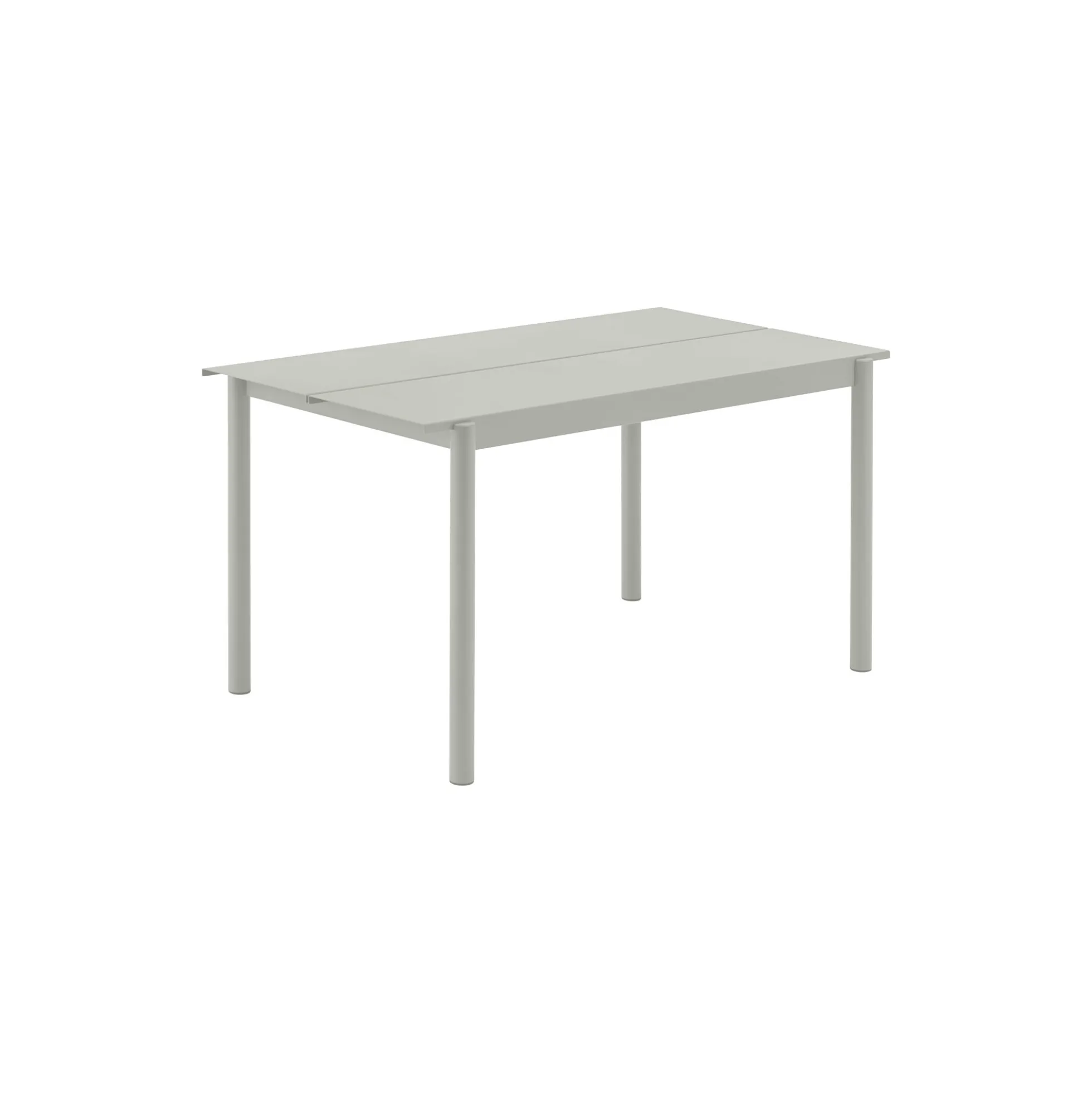 Linear Steel Table, grey