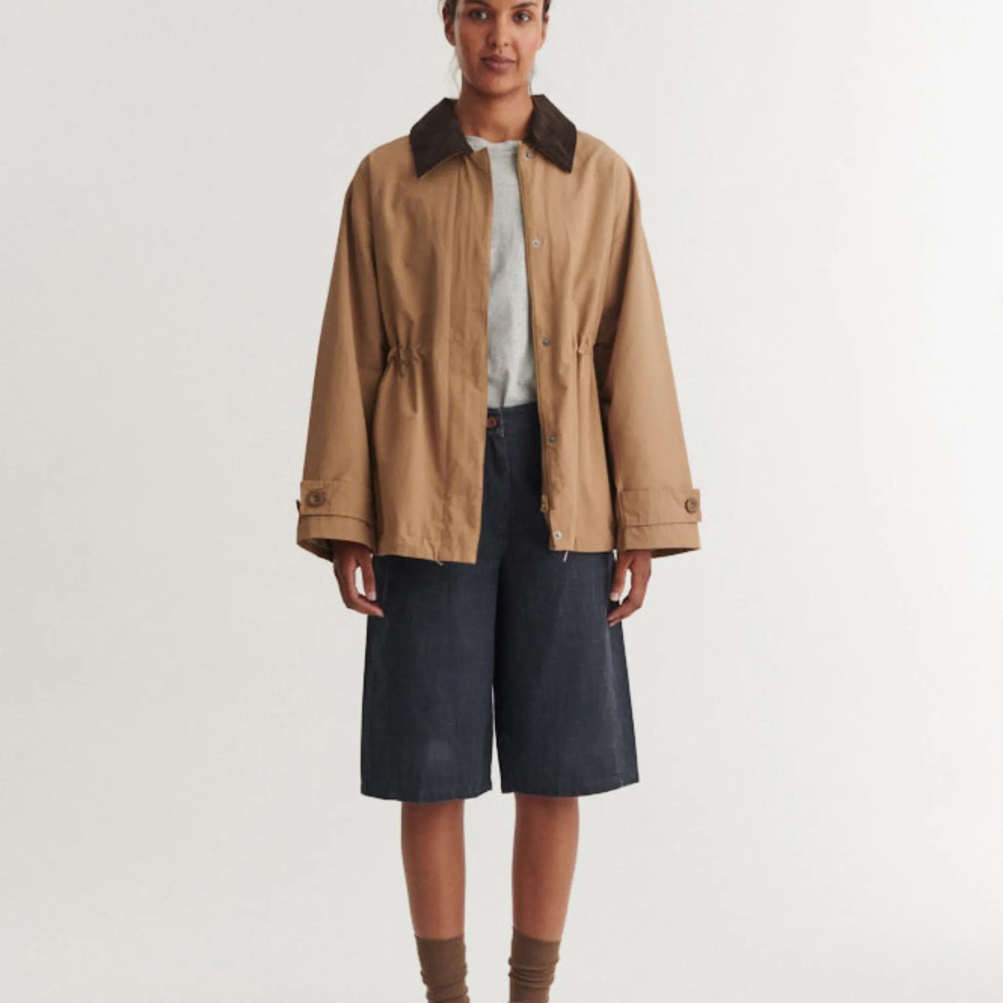 Lin Jacket, sepia tint
