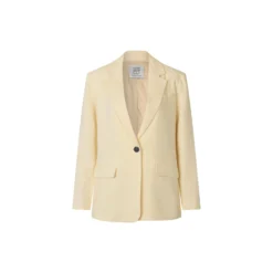Lino New Fit Blazer, alabaster gleam