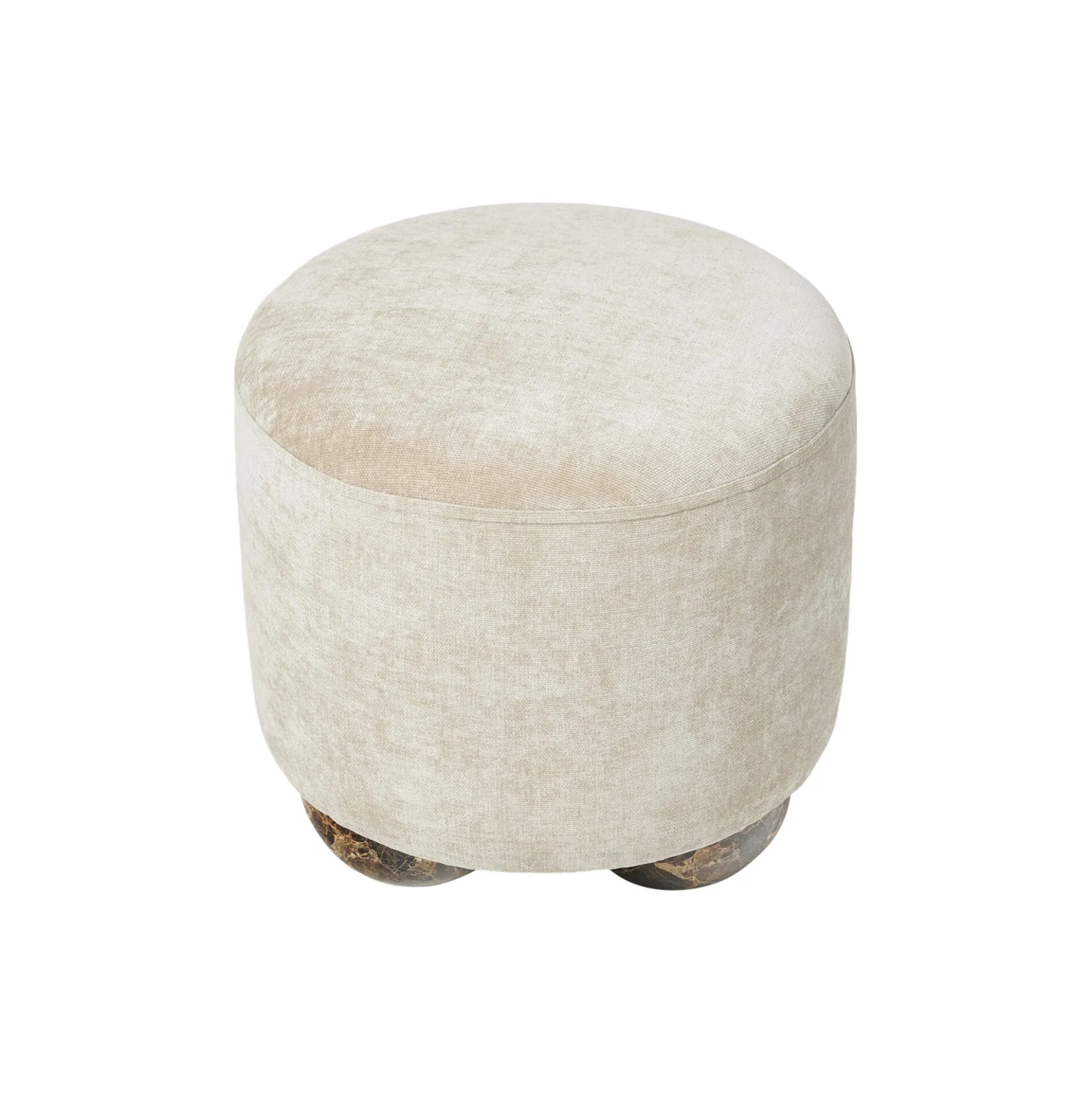 Lino Pouf, beige/light brown