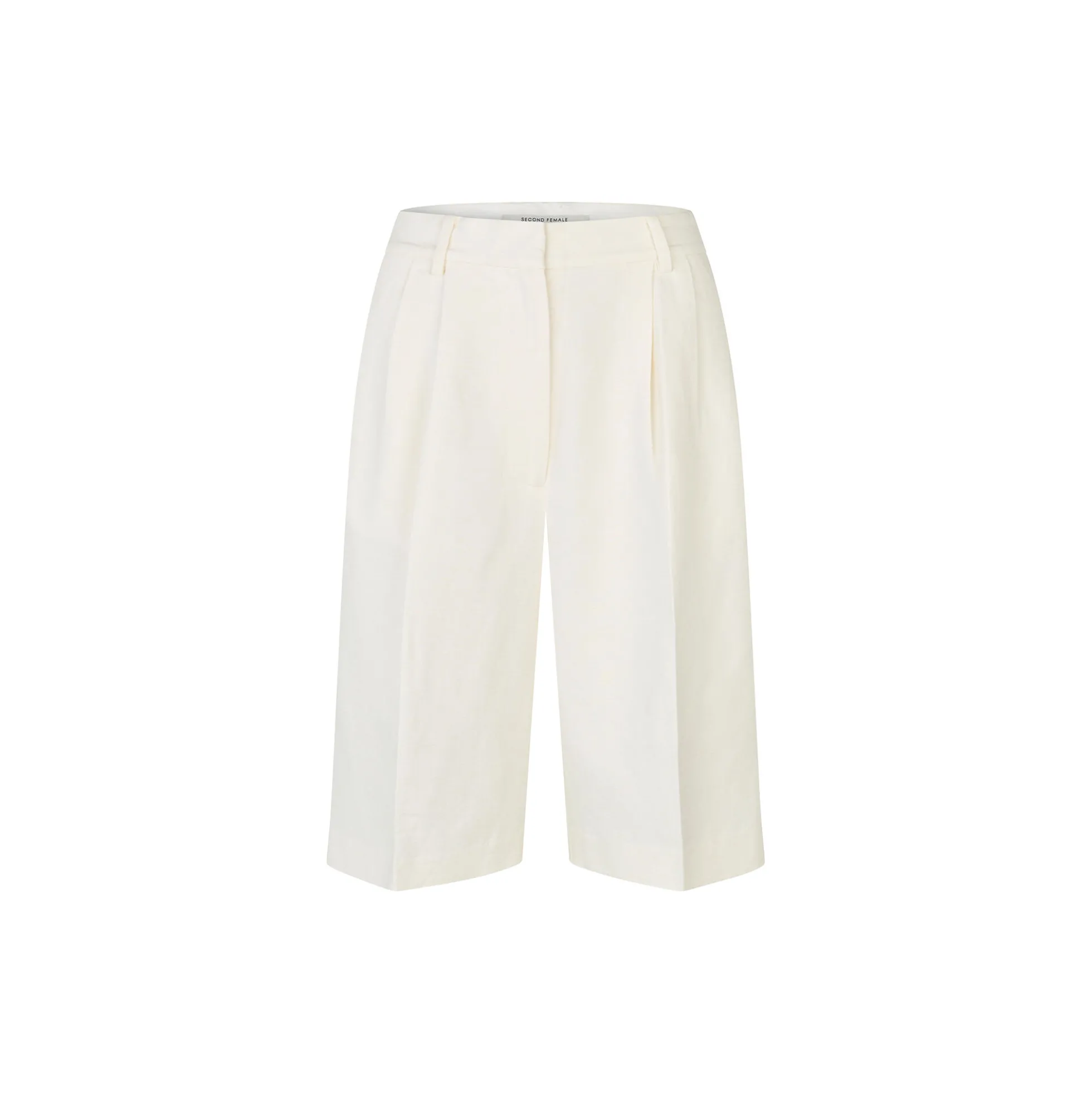Lino Shorts, white alyssum