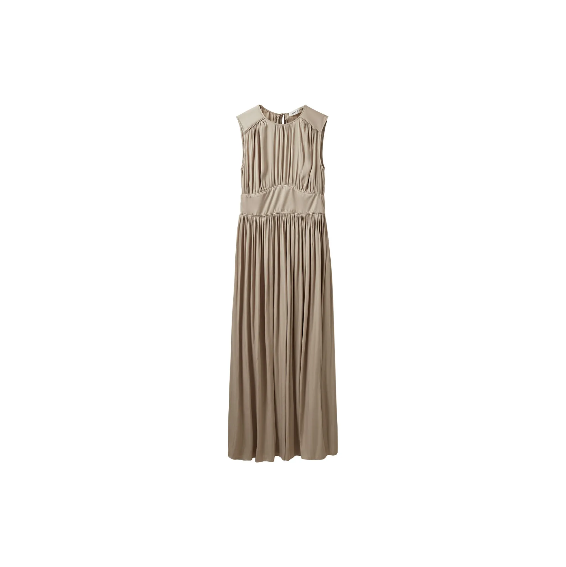 LINSW MAXI DRESS, feather gray