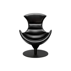 Lobster Chair loungestol, sort eg/sort