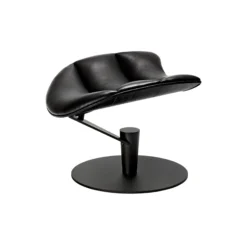 Lobster Footstool, sort eg/sort