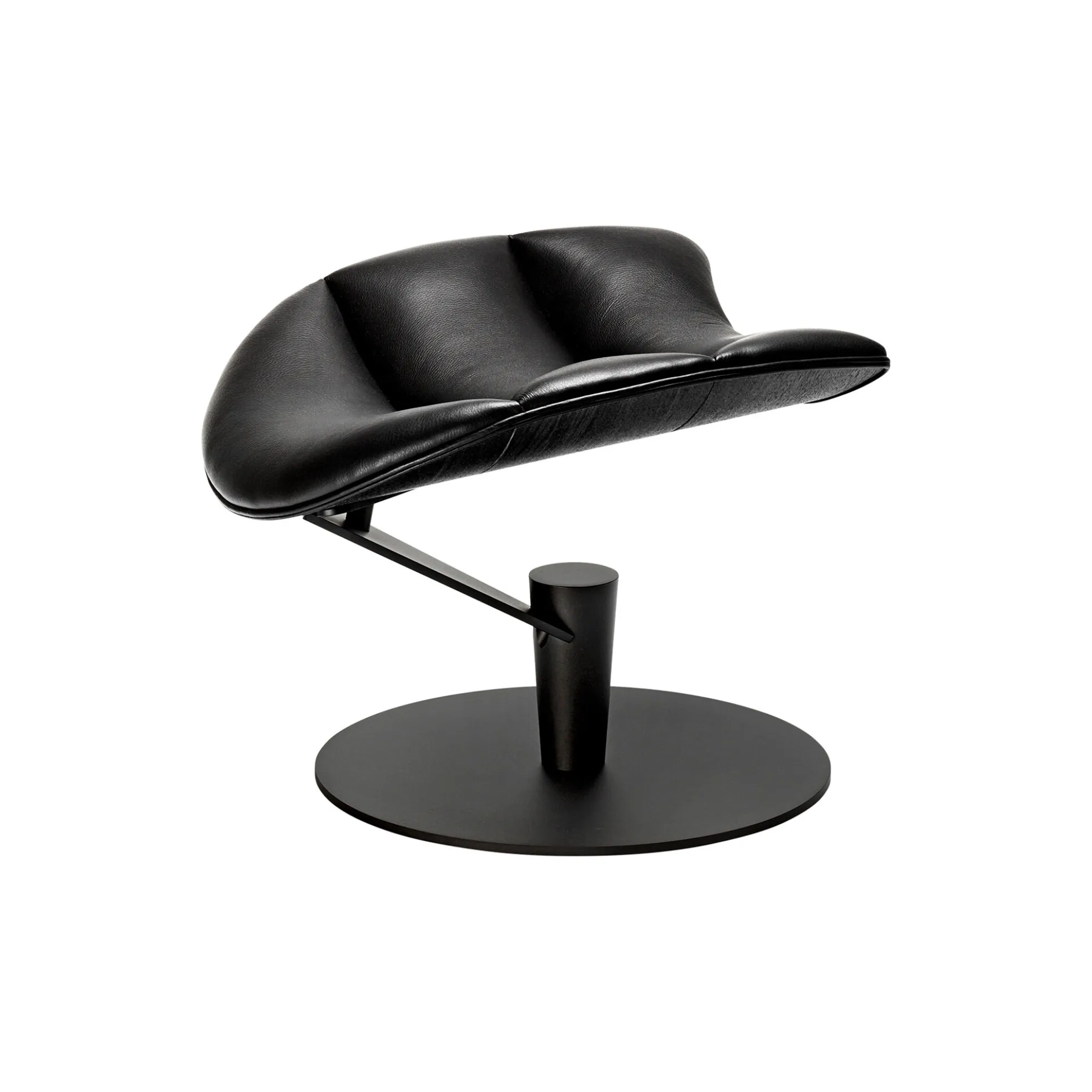 Lobster Footstool, sort eg/sort