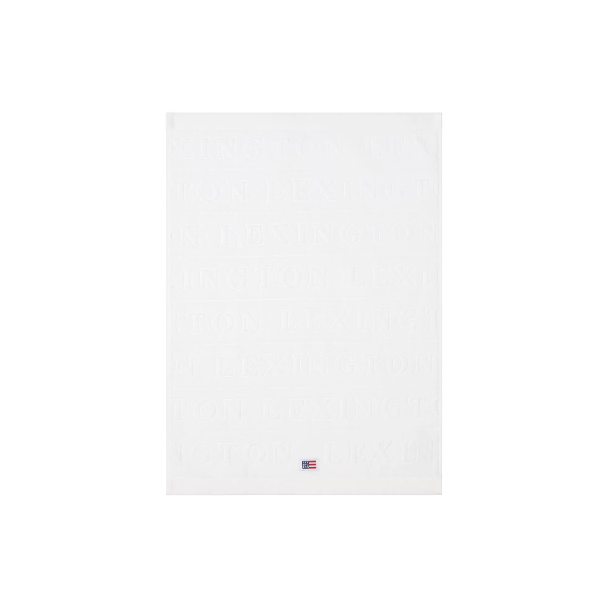 Logo Towel White, white