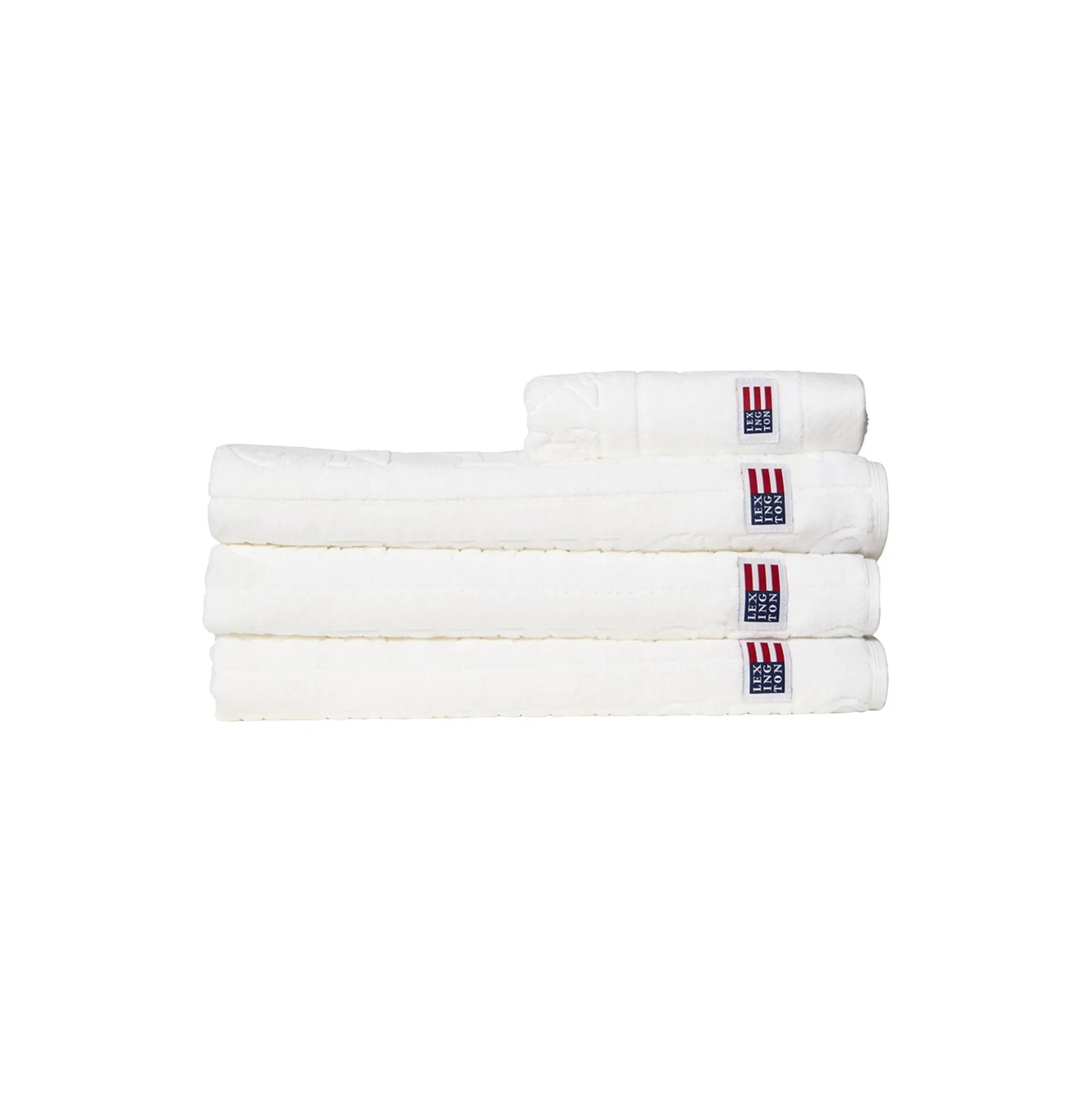 Logo Towel White, white