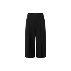 Long Wide Leg Culotte, midnight blue