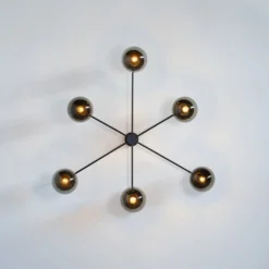 Lord Asymmetric Ceiling, black/smoke