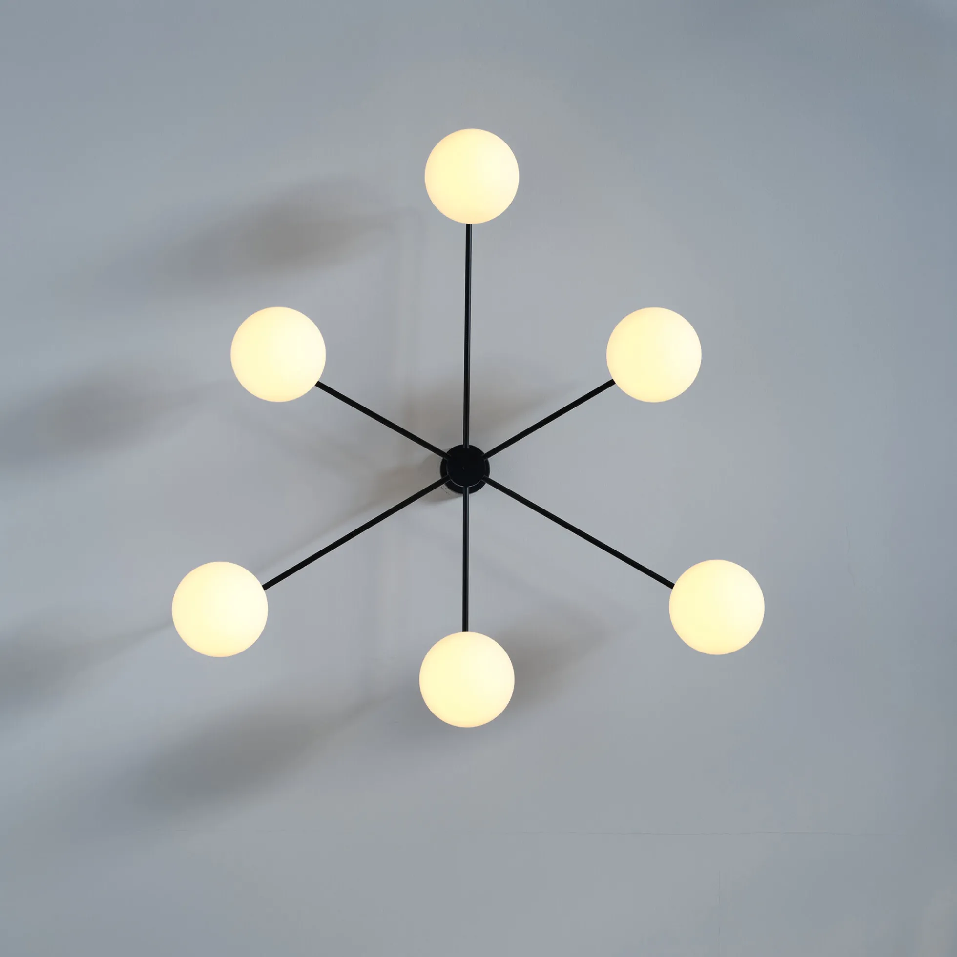 Lord Asymmetric Ceiling, black/opal
