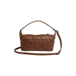 LotusMBG Bag, Woven, cognac
