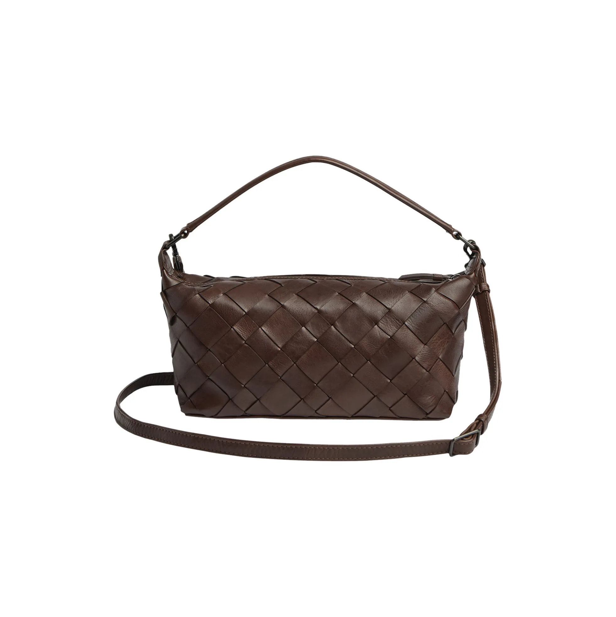 LotusMBG Bag, Woven, dark brown