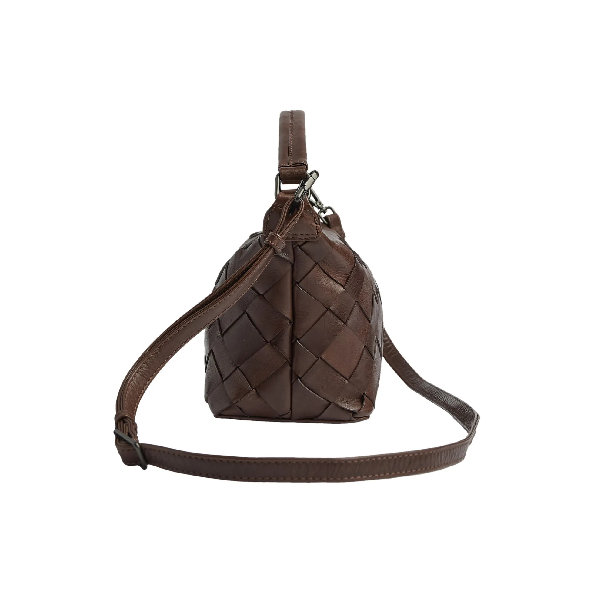 LotusMBG Bag, Woven, dark brown