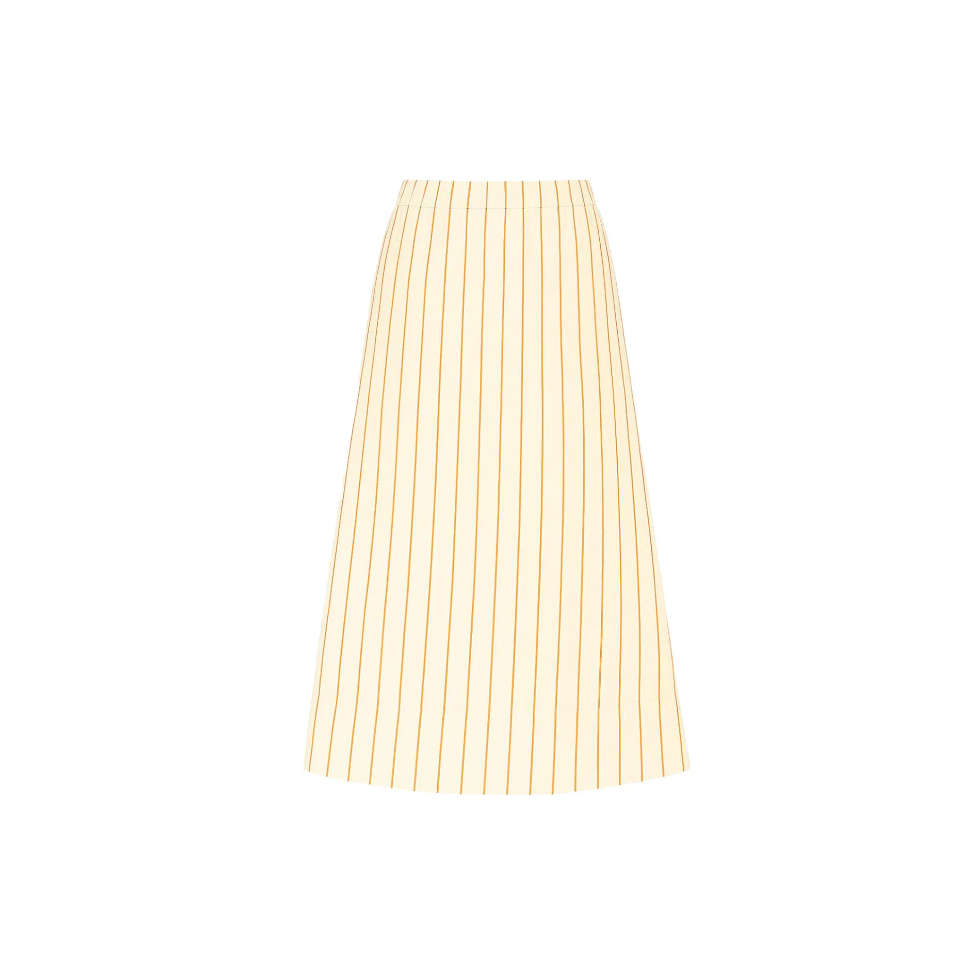 Louise Skirt, sand/orange stripe