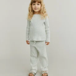 LovaKB Trousers, grey striped