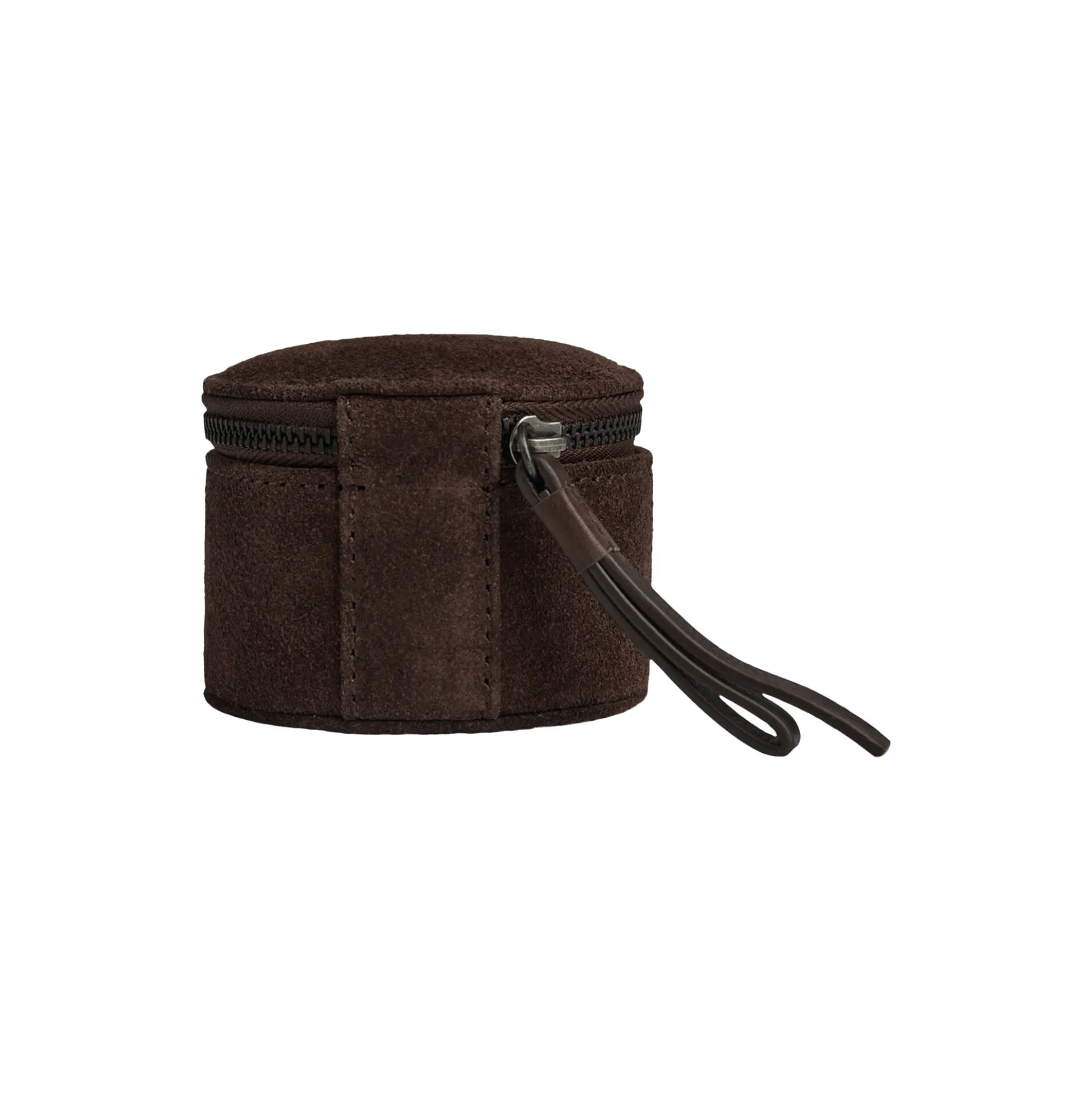 LovaMBG Jewelry Box S Suede, dark brown