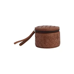 LovaMBG Jewelry Box S Weave, cognac