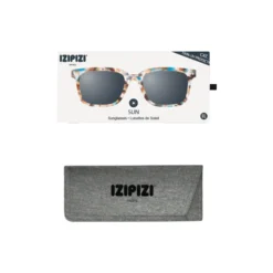 #L SUN solbriller, blue tortoise