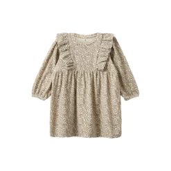 LulaKB Dress, off white w aop