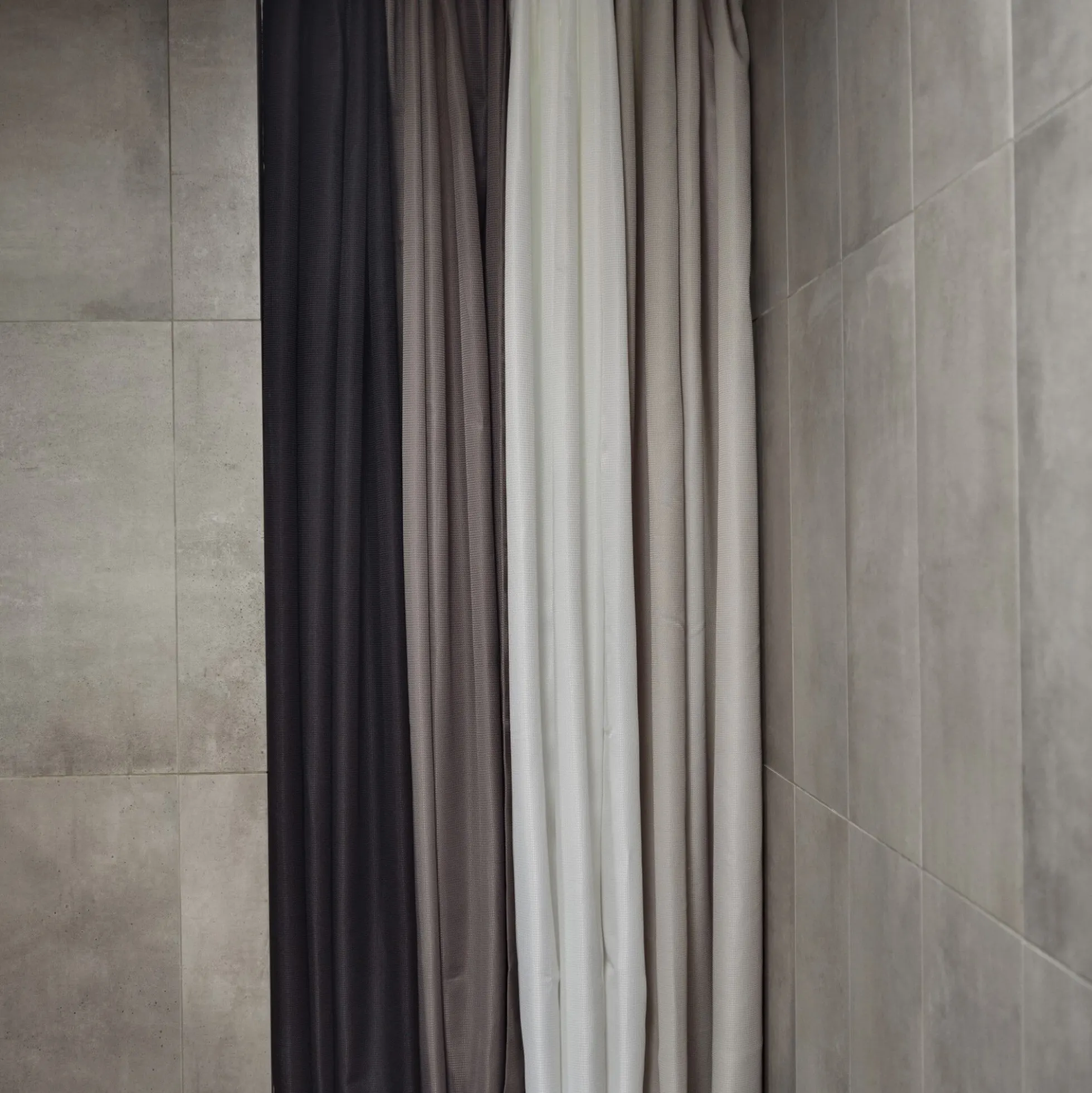 Lux badeforhæng, black