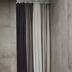 Lux badeforhæng, taupe