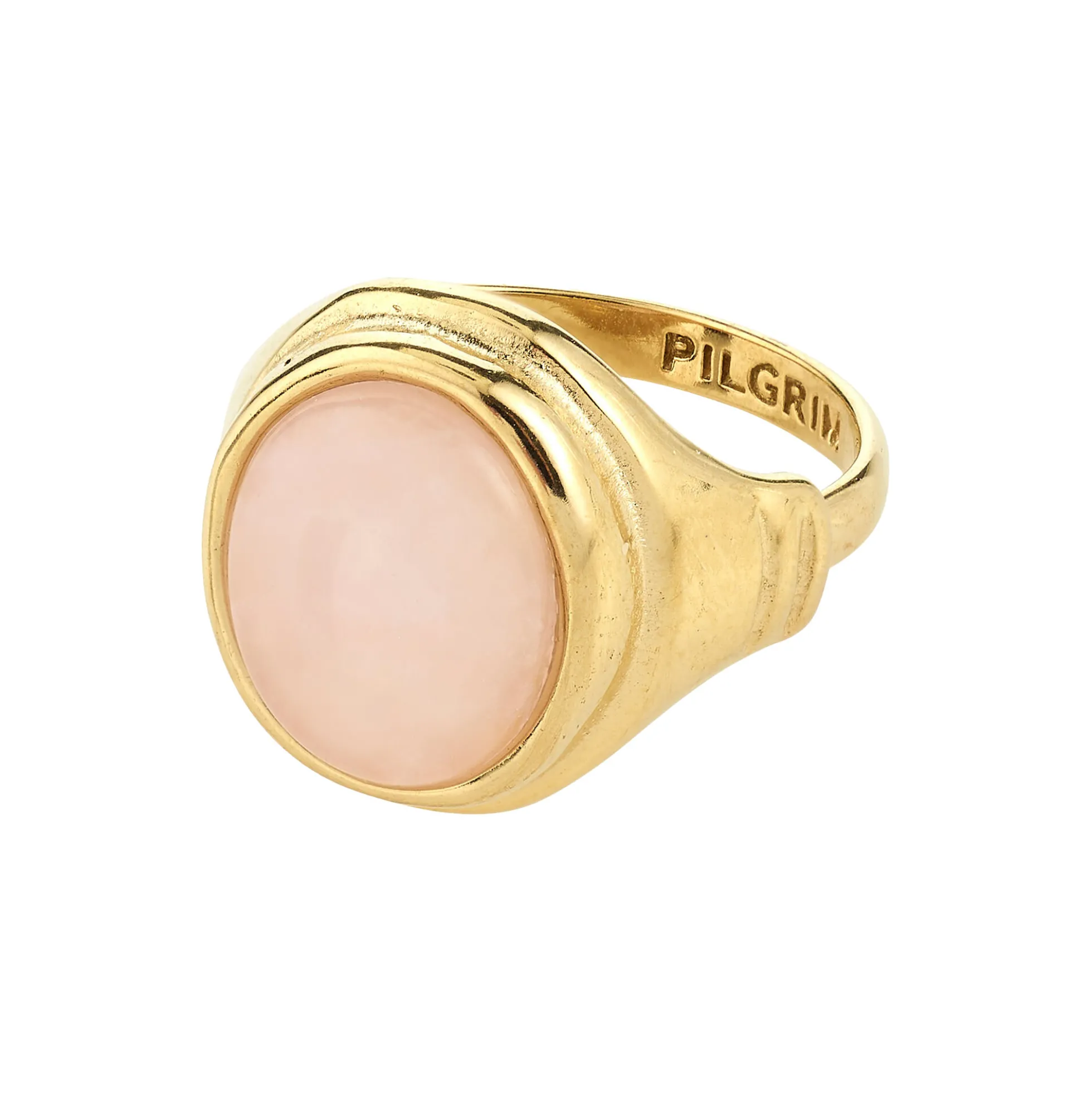 LYNDON ring, guldbelagt
