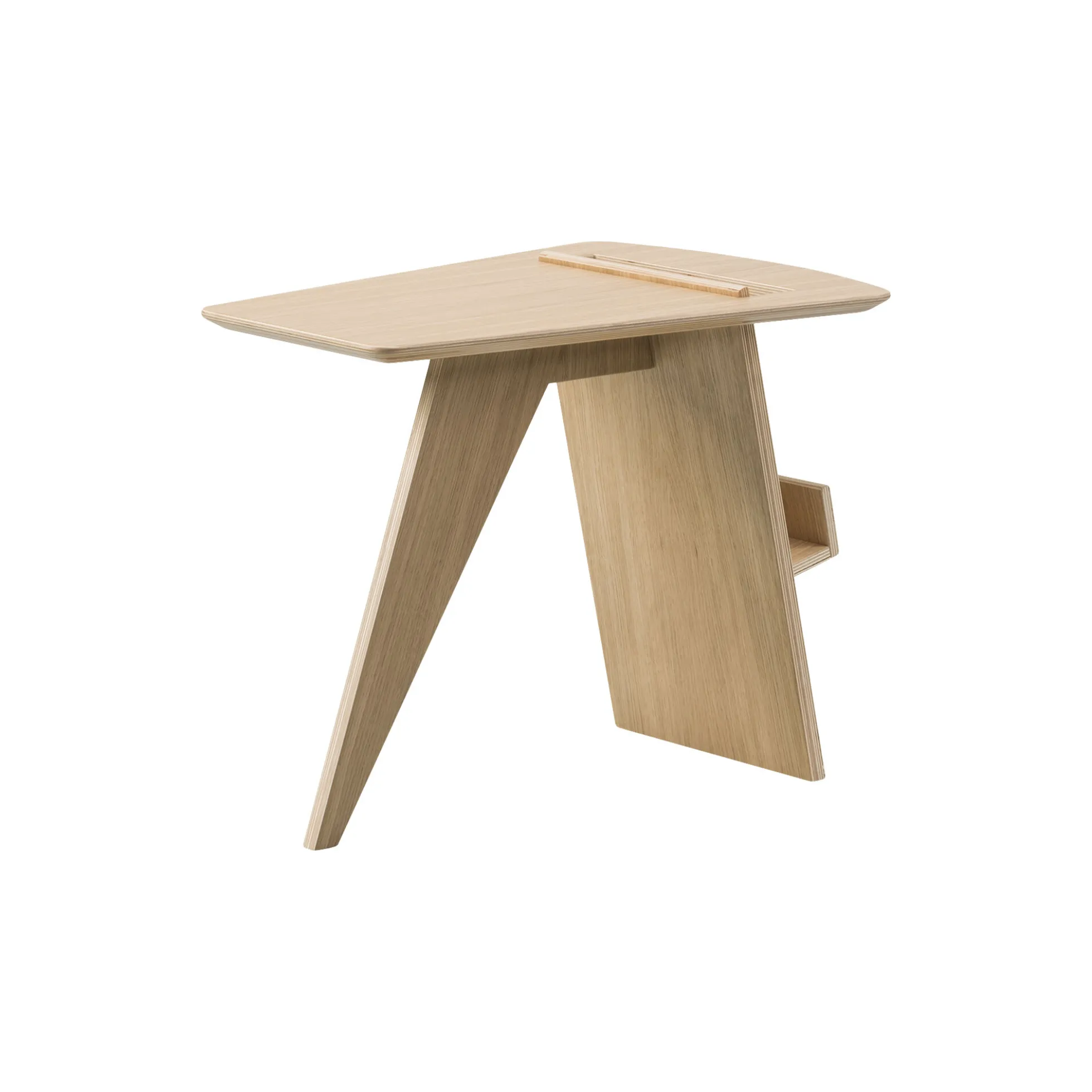 Magazine Table sidebord, lakeret eg