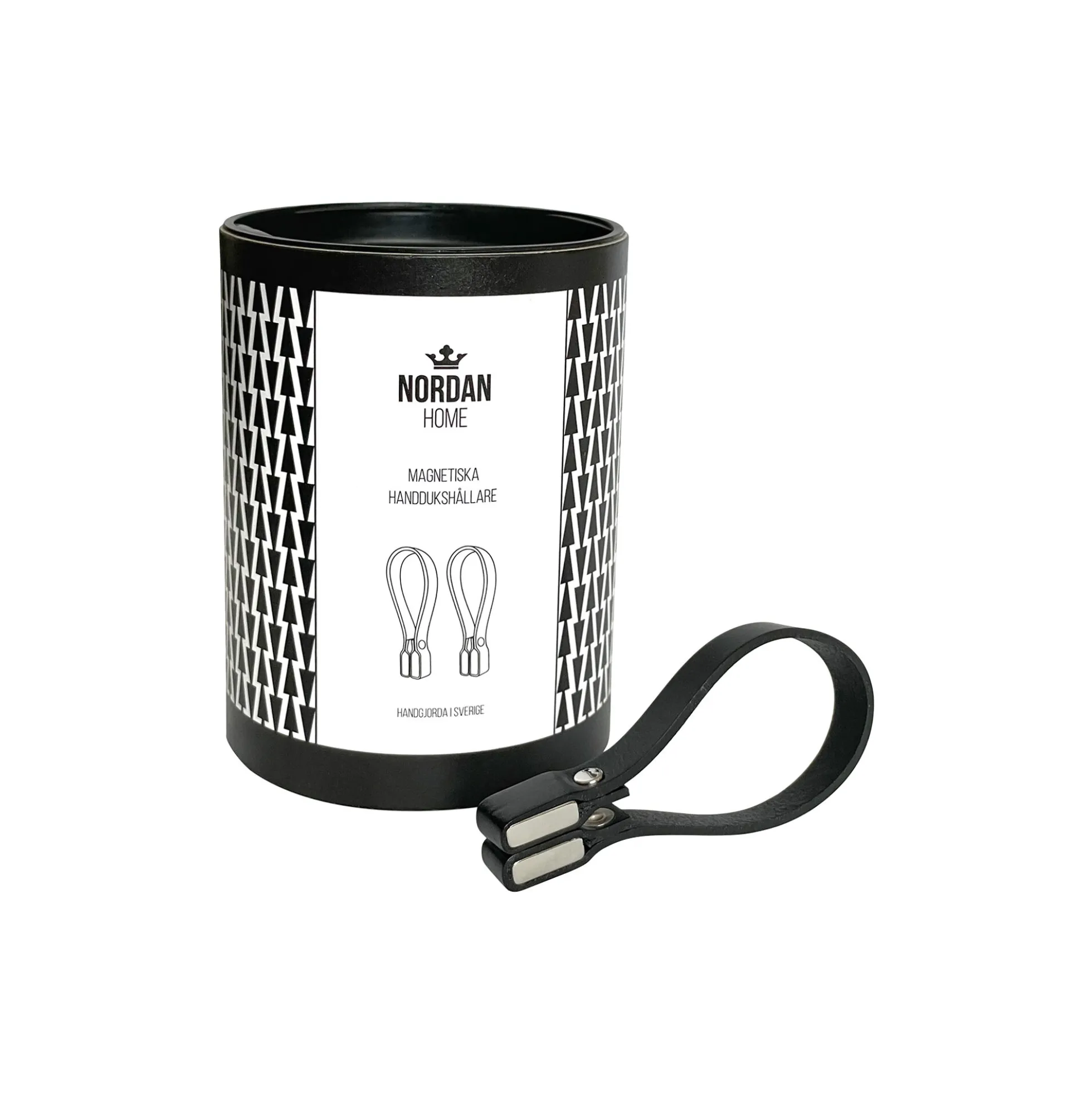 Magnetisk håndklædeholder, black