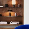 Manhattan SC52 Portable bordlampe, bronzed brass/kanvas