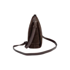 MarciMBG Crossbody Bag Suede, dark brown