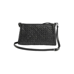 MarciMBG Crossbody Bag Weave, black
