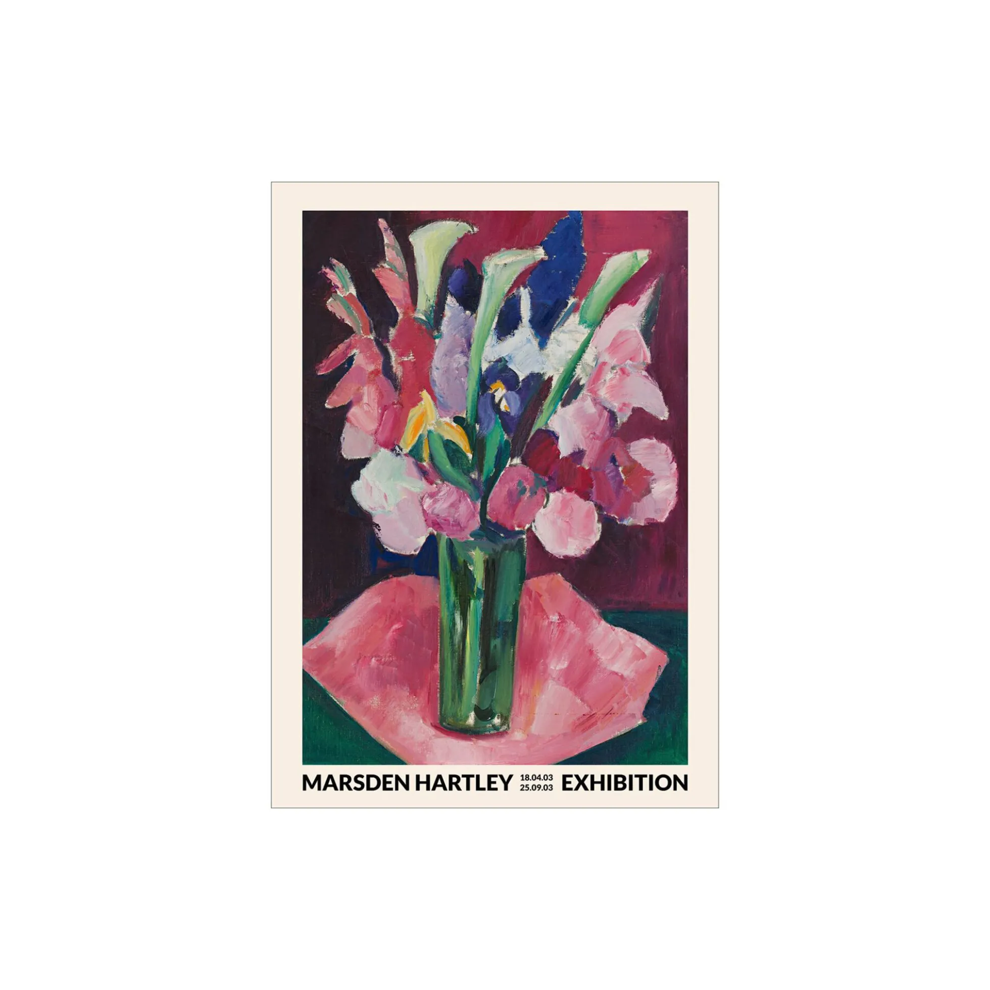 Marsden Hartley - Flower Exhibition